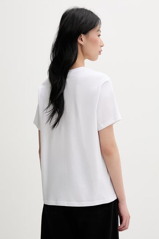 Футболка Converse CONVERSE HALF & HALF STANDARD FIT TEE жіноча - 2