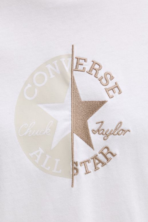 Футболка Converse CONVERSE HALF & HALF STANDARD FIT TEE жіноча - 3