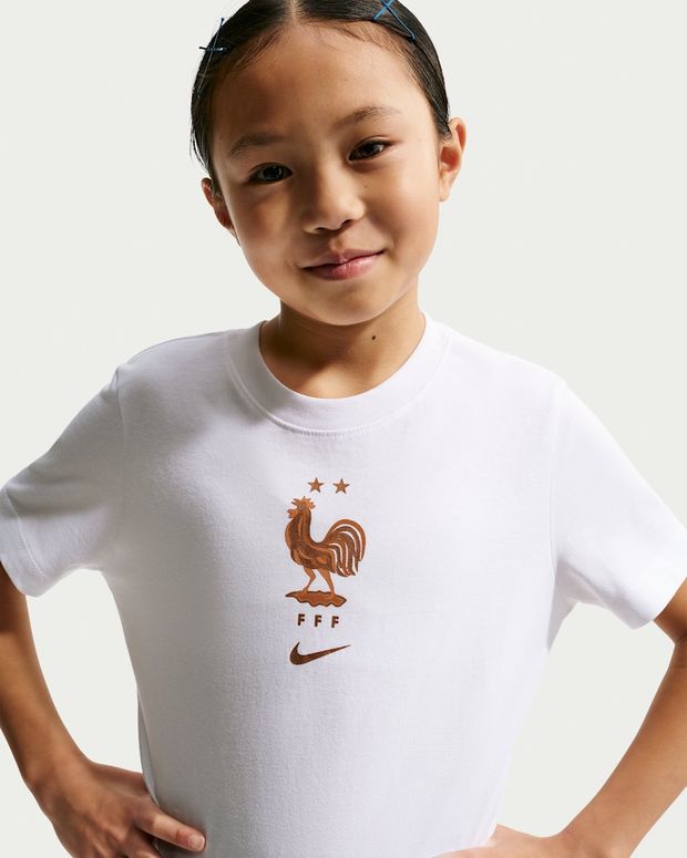 Футболка Nike FFF U NK CREST TEE дитяча - 4