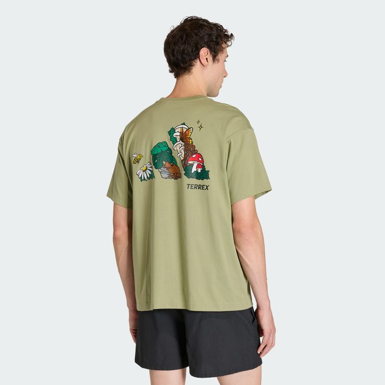 Футболка Adidas U NATURE G T мужская - 2