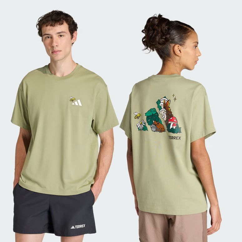 Футболка Adidas U NATURE G T мужская - 3
