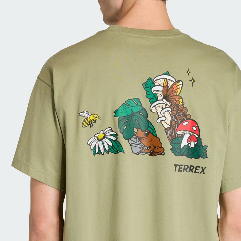 Футболка Adidas U NATURE G T мужская - 6