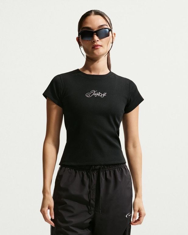 Футболка Nike W NSW RIB MOD CRP JDI TEE женская - 1