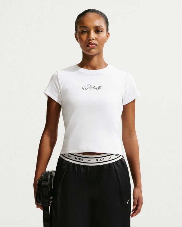 Футболка Nike W NSW RIB MOD CRP JDI TEE жіноча - 1