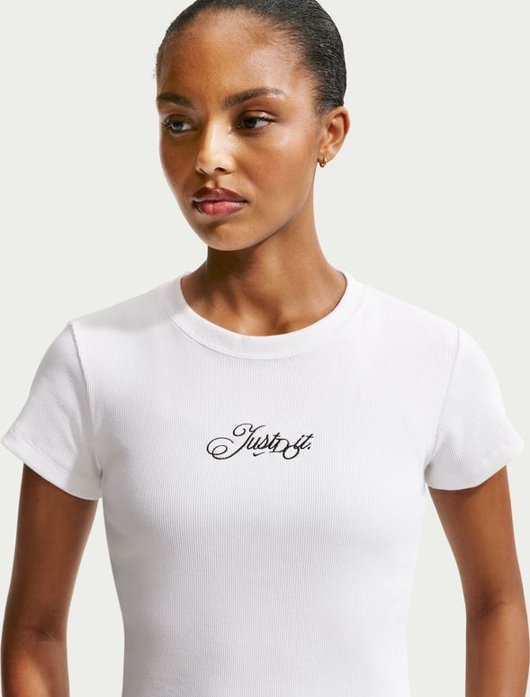 Футболка Nike W NSW RIB MOD CRP JDI TEE жіноча - 4
