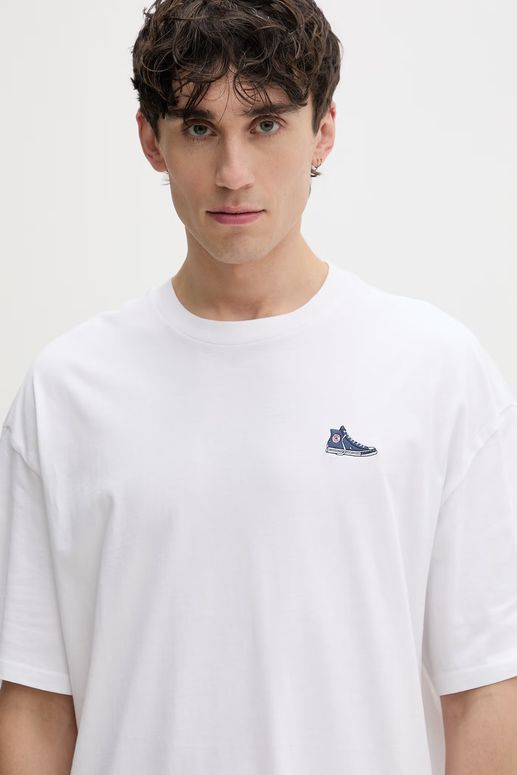Футболка Converse CVM6T066-WHT чоловіча - 4