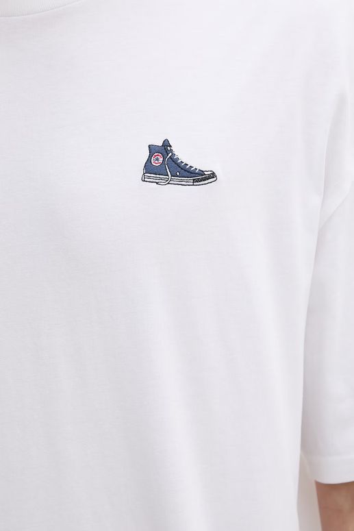 Футболка Converse CVM6T066-WHT чоловіча - 5