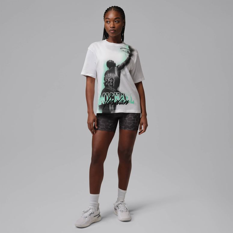 Футболка Nike W J SPT DF SS GFX TEE HTG жіноча - 5