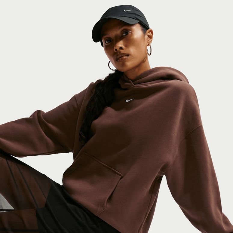 Джемпер Nike W NK STDO FLC MW OS PO HDY жіночий - 1