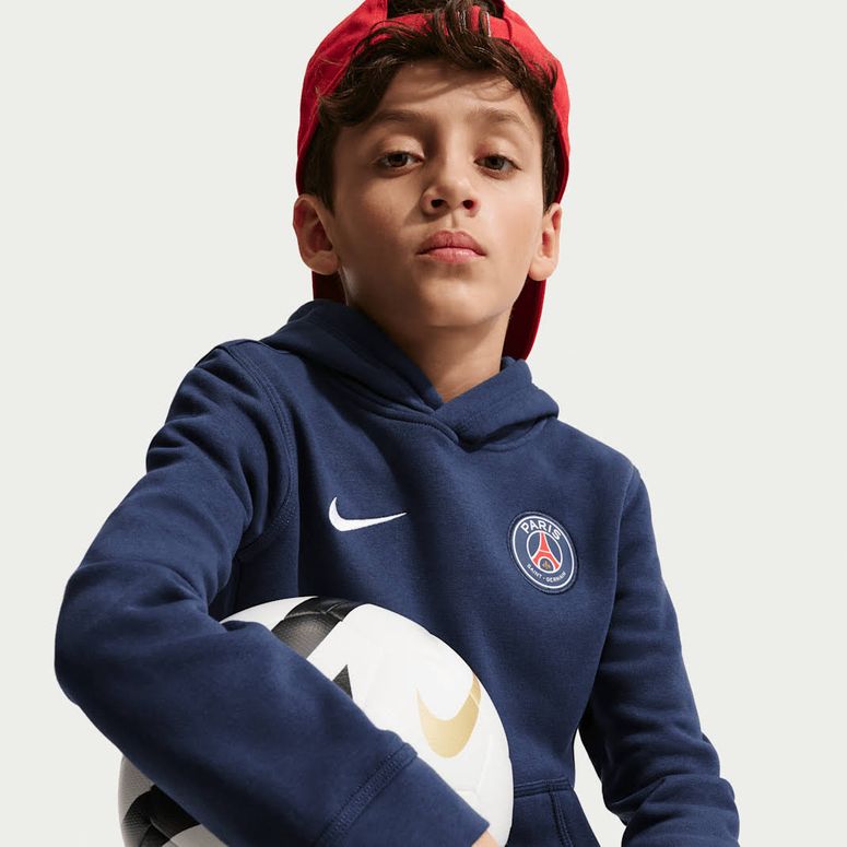 Джемпер Nike PSG B NSW CLUB PO HOODIE CE дитячий - 3