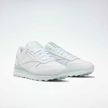 Кроссовки Reebok CL LTHR женские - 2