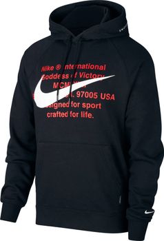 nike sportswear swoosh pullover ft hoodie