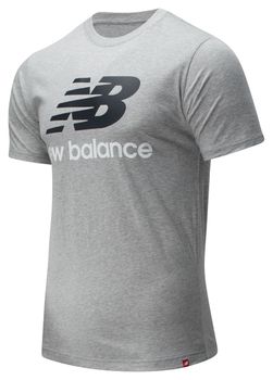 Футболка New Balance ESSENTIALS STACKED LOGO чоловіча - 1