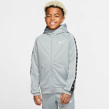 nike swoosh tape hoodie