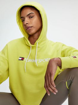 Джемпер Tommy Hilfiger CROPPED HOODY LOGO жіночий - 4