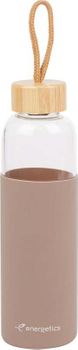 Пляшка ENERGETICS Glass Bottle Bamboo II 0.55L - 1