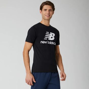 Футболка New Balance ESSENTIALS STACKED LOGO - 1