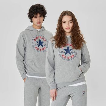 Джемпер Converse STANDARD FIT CENTER FRONT LARGE CHUCK PATCH CORE PO HOODIE FT - фото