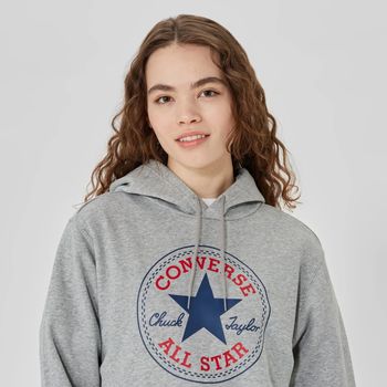 Джемпер Converse STANDARD FIT CENTER FRONT LARGE CHUCK PATCH CORE PO HOODIE FT - 5