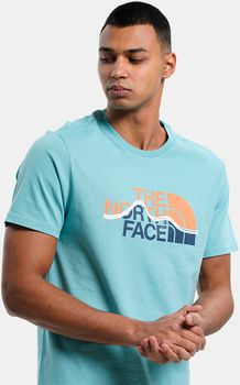 Футболка THE NORTH FACE M S/S MOUNTAIN LINE TEE чоловіча - 3