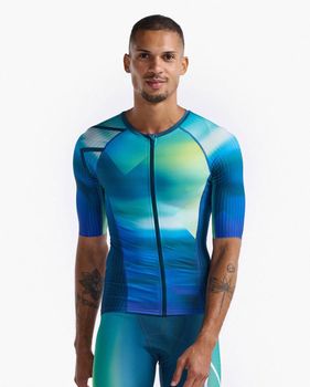 Футболка 2XU Aero Tri Sleeved Top чоловіча - фото