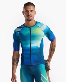 Футболка 2XU Aero Tri Sleeved Top чоловіча - 3