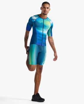 Футболка 2XU Aero Tri Sleeved Top чоловіча - 5
