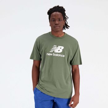 Футболка New Balance ESSENTIALS STACKED LOGO - 2