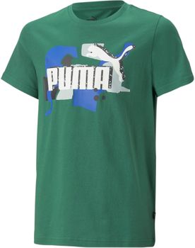 Футболка Puma ESS+ STREET ART LOGO TEE B - фото