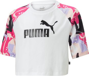 Футболка Puma ESS+ STREET ART RAGLAN AOP TEE G - 1