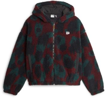 Джемпер Puma DOWNTOWN AOP SHERPA JACKET - фото