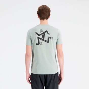 Футболка New Balance TENACITY HEATHERTECH TEE - 4