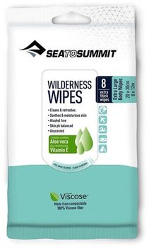 Серветки вологі Sea To Summit WILDERNESS WIPES EXTRA LARGE - фото