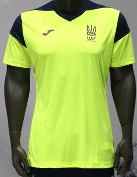 Футболка JOMA CAMISETA MANGA CORTA ENTRENA. OPC. B FED. FUTBOL UCRANIA - 1