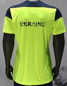 Футболка JOMA CAMISETA MANGA CORTA ENTRENA. OPC. B FED. FUTBOL UCRANIA - 3