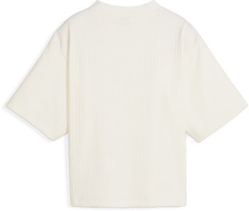 Футболка Puma CLASSICS RIBBED RELAXED MOCK NECK TEE - 2