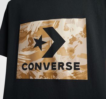 Футболка Converse STAR CHEV BRUSH STROKE KNOCK OUT CAMO FILL - 4