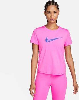 Футболка Nike W NK ONE SWSH HBR DF SS TOP - фото