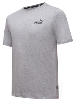 Футболка Puma ESS SMALL LOGO TEE MEDIUM GRAY HEATHER чоловіча - 5