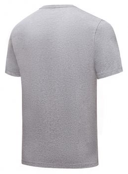 Футболка Puma ESS SMALL LOGO TEE MEDIUM GRAY HEATHER чоловіча - 2