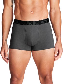 Труси UNDER ARMOUR UUSHJ08M Underwear Boxers UA PERFORMANCE COTTON - SOLID 3" 3PK  чоловічі - фото