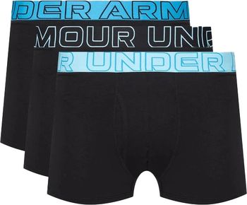 Труси UNDER ARMOUR UUSHJ08M Underwear Boxers UA PERFORMANCE COTTON - SOLID 3" 3PK  чоловічі - 3