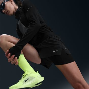 Шорты Nike W NK SWIFT DF MR 2N1 SHRT женские - 13