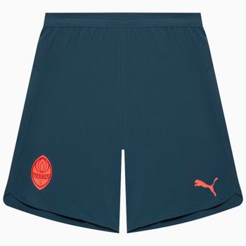 Шорти Puma FCSD Shorts Promo Gray Skies-Neon Sun чоловічі - 1