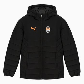 Куртка Puma FCSD Hooded Padded Jacket PUMA Black-Ric мужская - 1