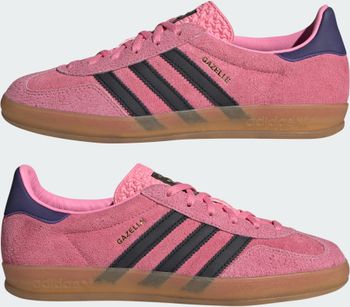 Кроссовки Adidas GAZELLE INDOOR W BLIPNK/CBLACK/CPURPL женские - 5