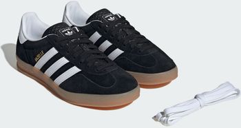 Кросівки Adidas GAZELLE INDOOR CBLACK/FTWWHT/GUM2 чоловічі - 5