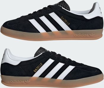 Кросівки Adidas GAZELLE INDOOR CBLACK/FTWWHT/GUM2 чоловічі - 6