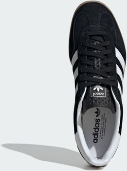 Кросівки Adidas GAZELLE INDOOR CBLACK/FTWWHT/GUM2 чоловічі - 7