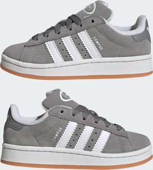 Кроссовки Adidas CAMPUS 00s C GRETHR/FTWWHT/GUM2 детские - 5